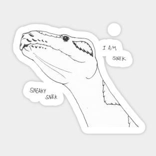 Sneaky Snek Sticker